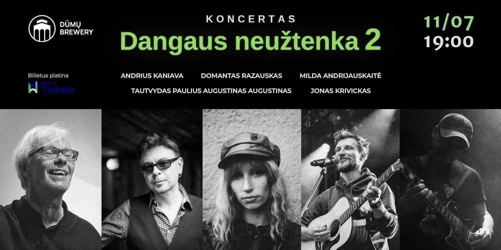 Concert « Dangaus neužtenka 2 », événement à Vilnius