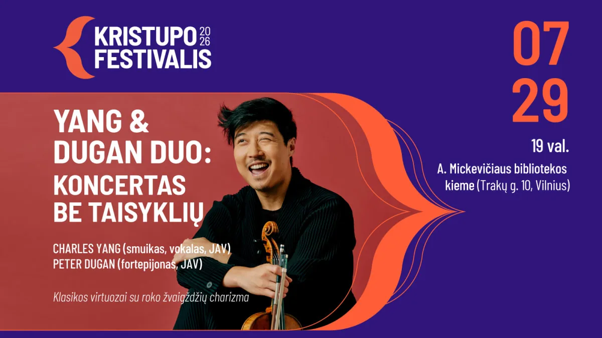 FESTIVAL KRISTUPAS | YANG-DUGAN DUO : CONCERT SANS RÈGLES, événement à Vilnius