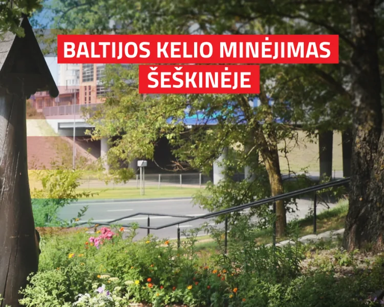 Kviečiame kartu paminėti Baltijos kelią, renginys Vilniuje