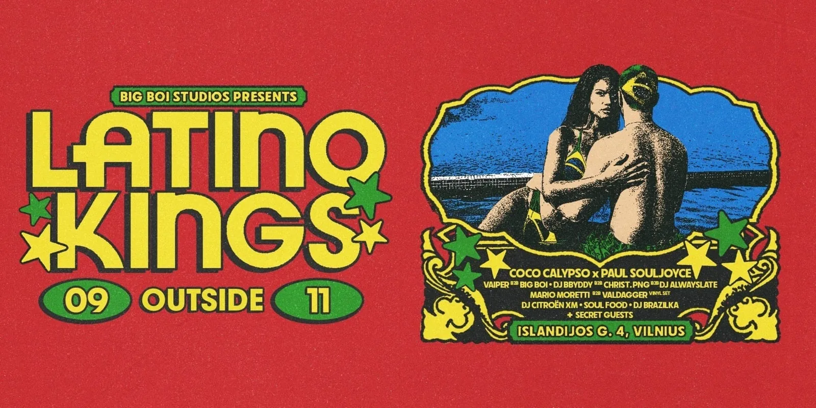 LATINO KINGS: OUTSIDE, wydarzenie w Wilnie