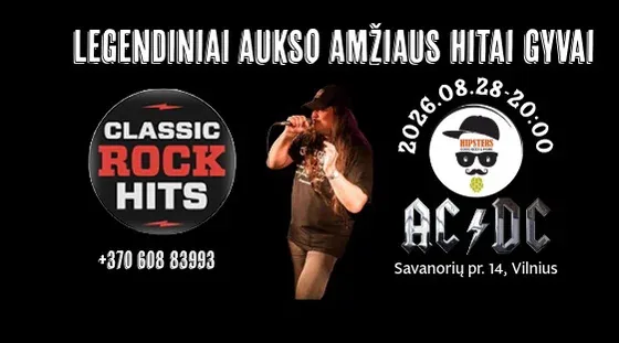 Legendary Golden Age Hits Live, event in Vilnius