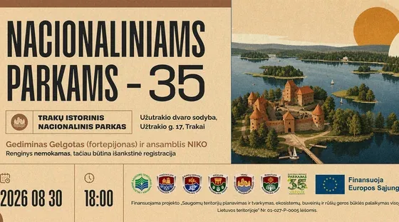 35 ans des Parcs Nationaux Lituaniens | TRAKAI, événement à Vilnius