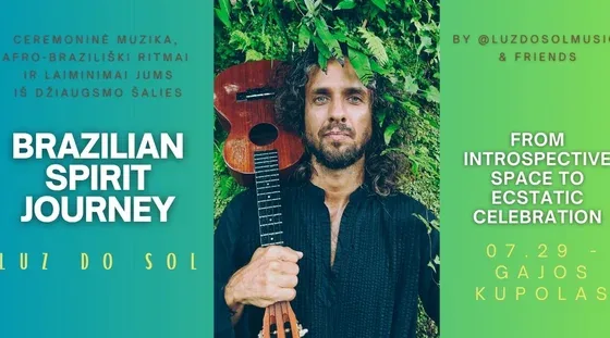 LUZ DO SOL – VOYAGE DANS L'ESPRIT BRÉSILIEN, événement à Vilnius