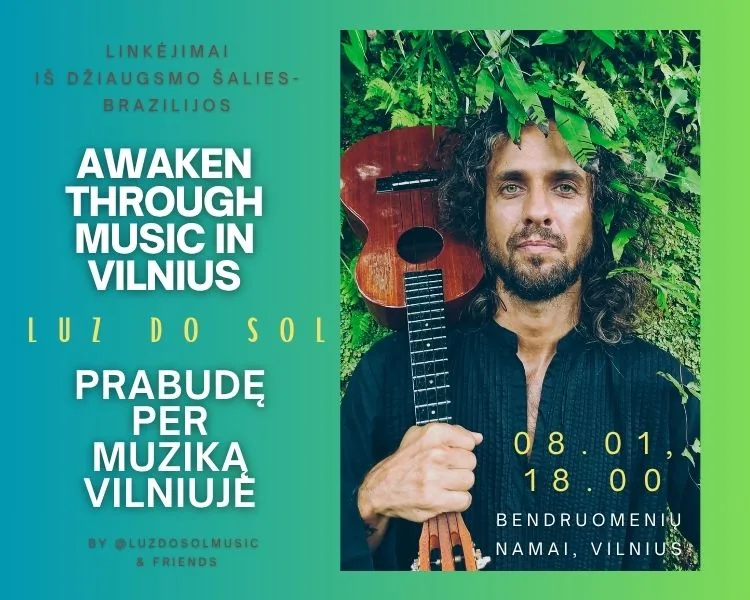 Luz do Sol – Erweckt durch Musik in Vilnius, Veranstaltung in Vilnius