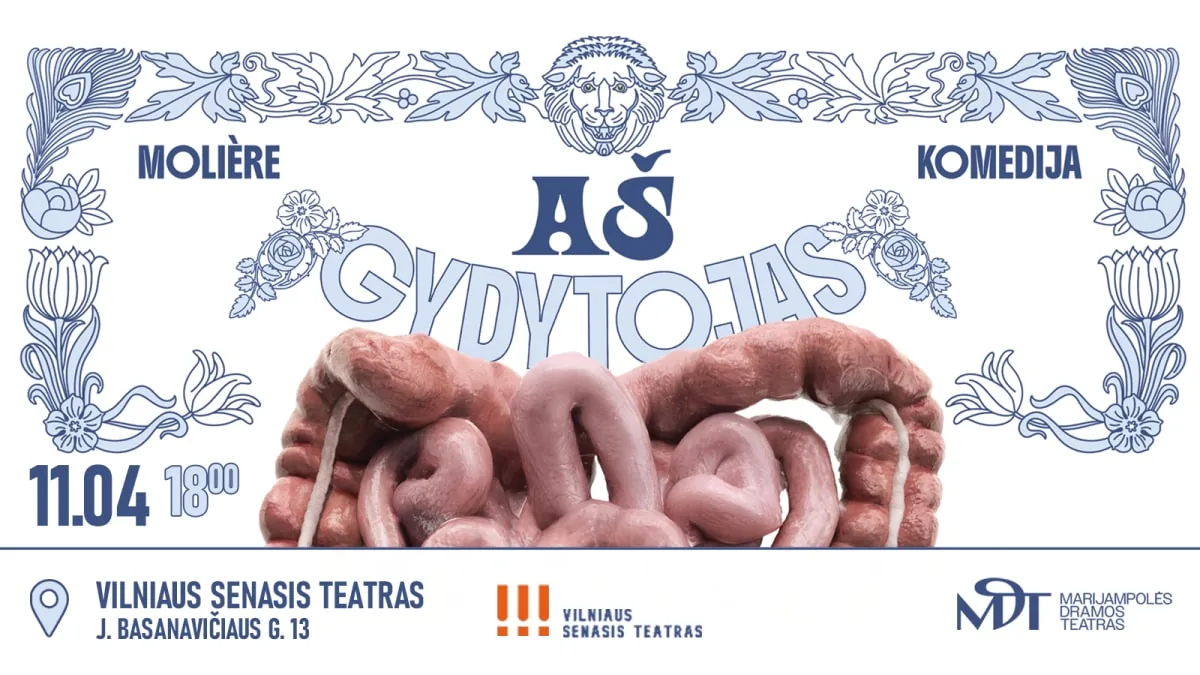 Marijampolės dramos teatro komedija „Aš gydytojas“