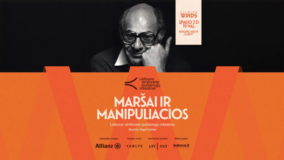 MARCHES ET MANIPULATIONS : Orchestre symphonique d'harmonie de Lituanie | VILNIUS WINDS, événement à Vilnius