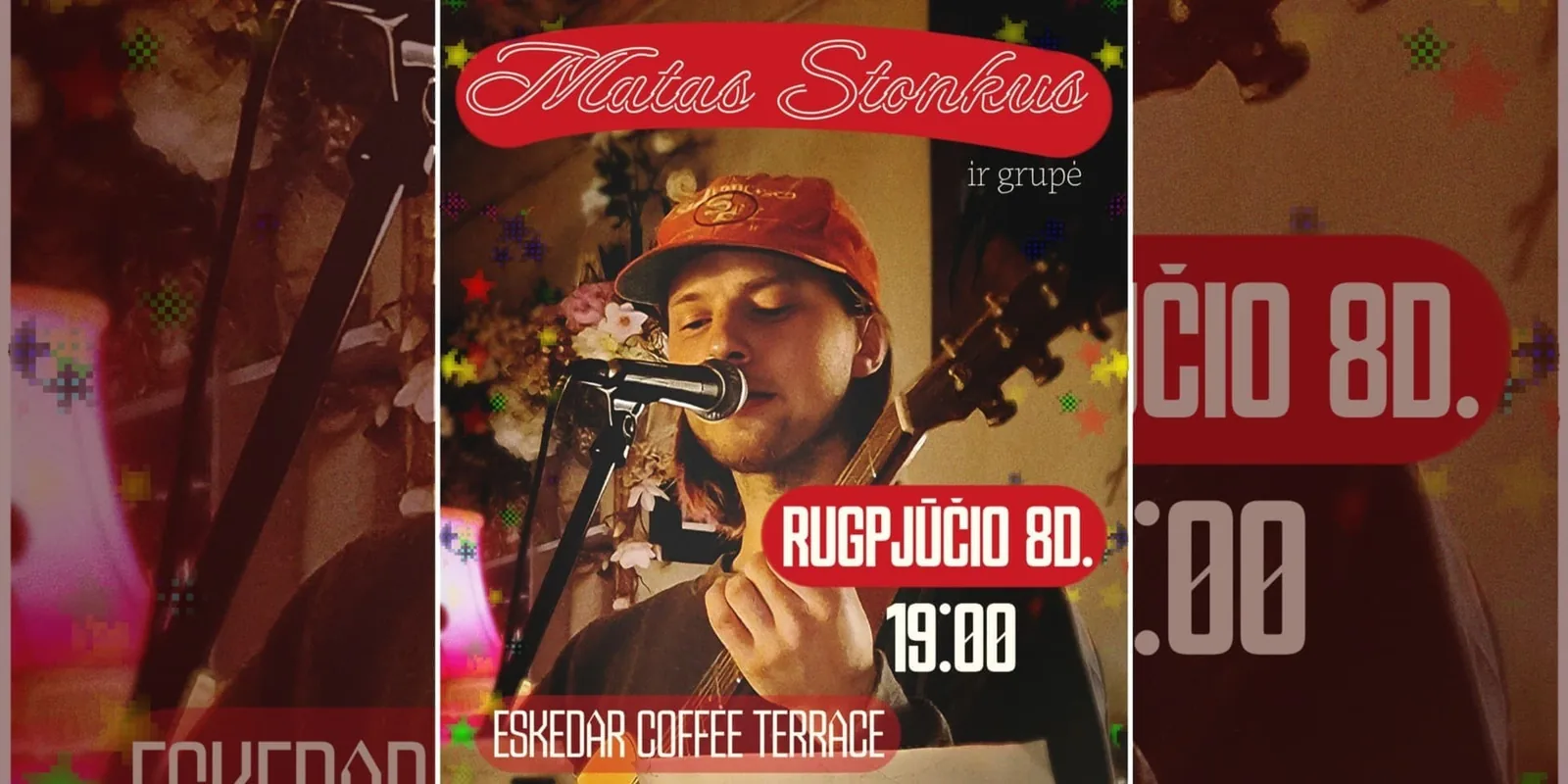MATAS STONKUS - KONCERT (08.08), wydarzenie w Wilnie