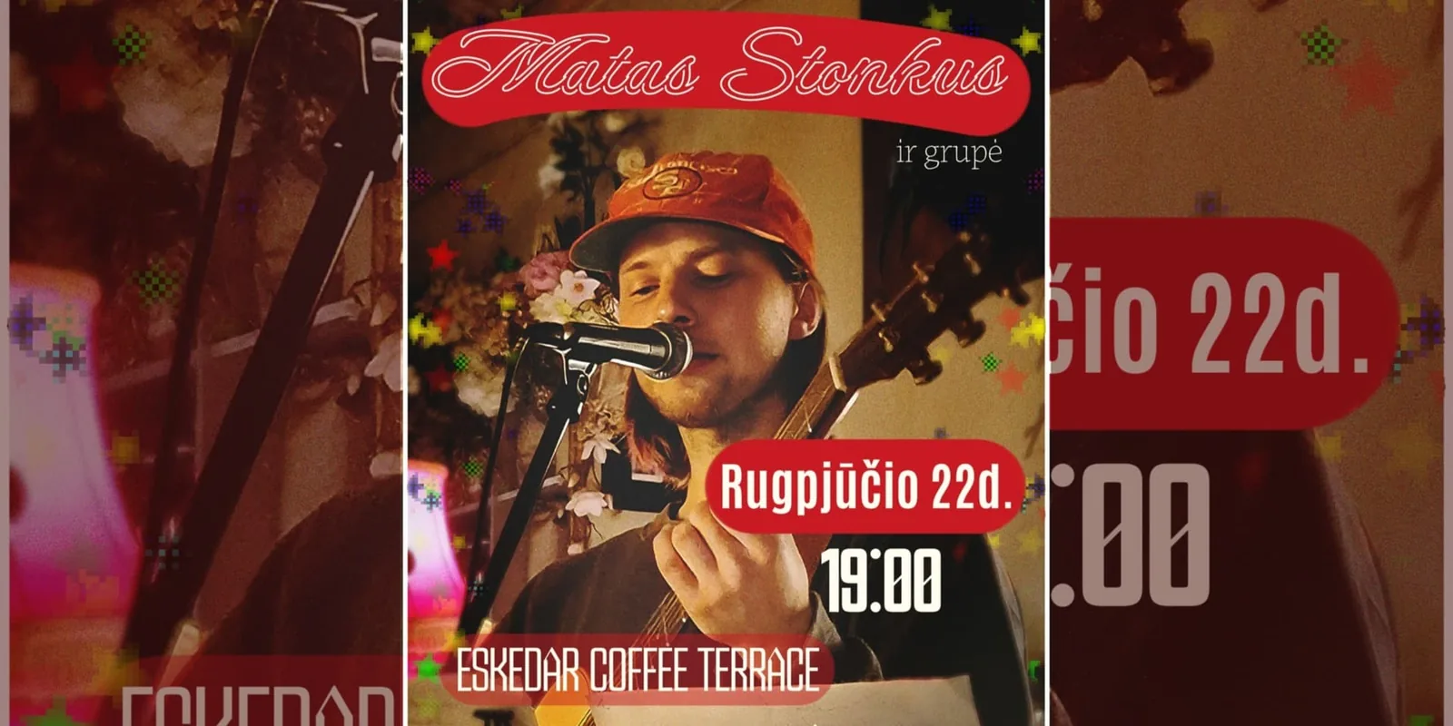 MATAS STONKUS - CONCERT (August 22), event in Vilnius