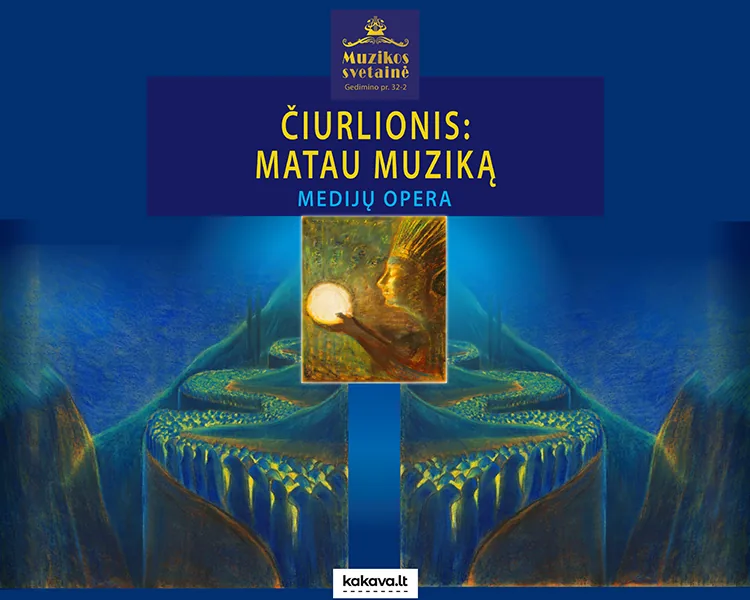 Medienoper ČIURLIONIS: MATAU MUZIKĄ, Veranstaltung in Vilnius