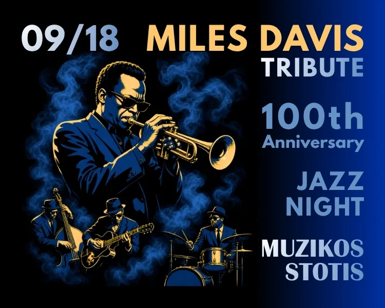 MILES DAVIS Tribute | Ouverture de saison, événement à Vilnius