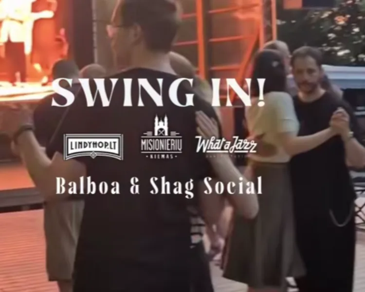 Misionieriai Dance: Swing in! Balboa & Shag Social, Veranstaltung in Vilnius