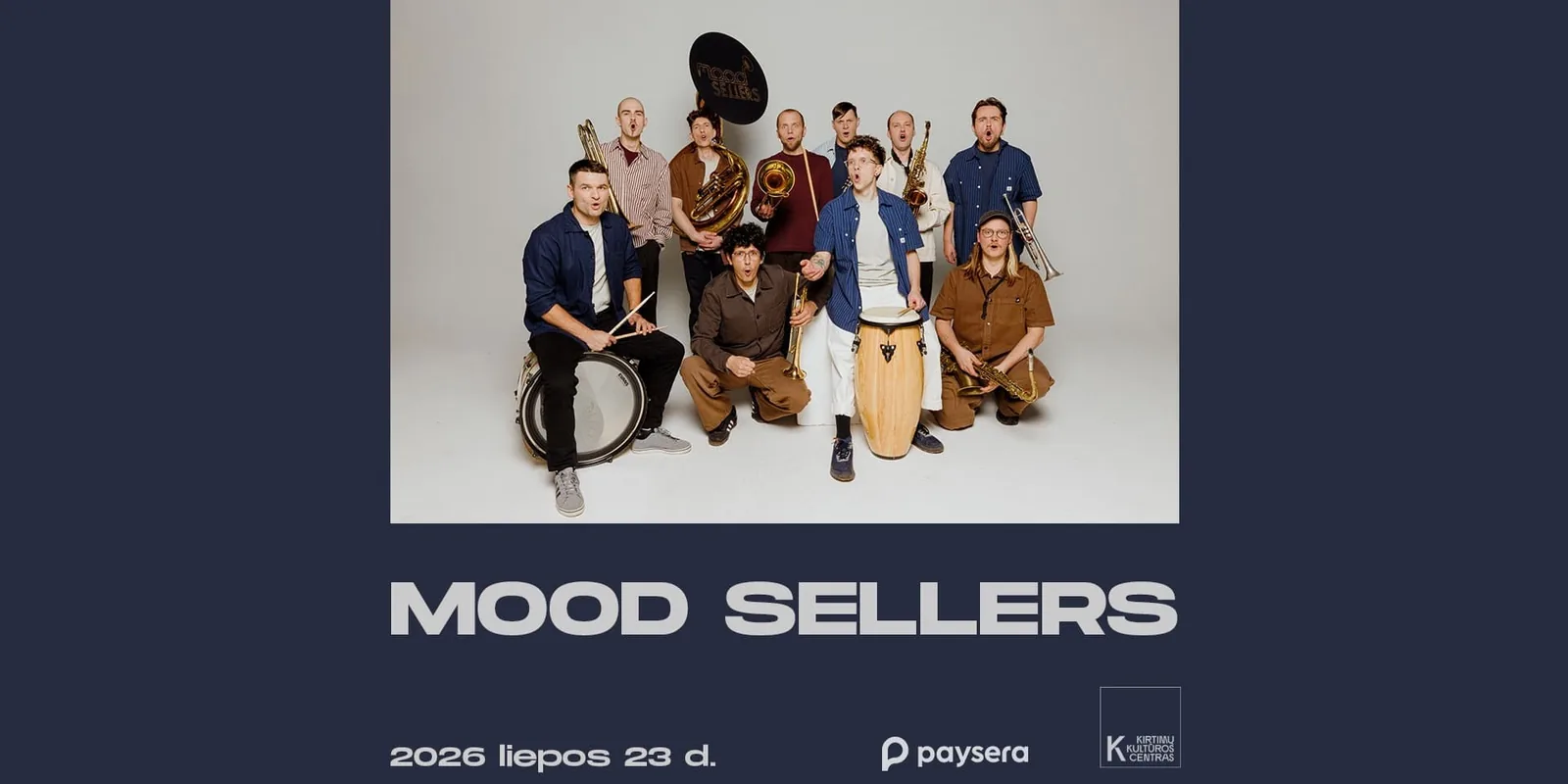 Mood Sellers au Kirtimų kultūros centras, événement à Vilnius