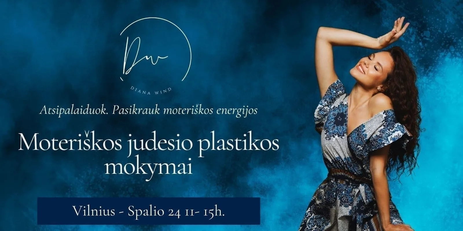 Moteriškos šokio - judesio plastikos užsiėmimas - moteriškumui atskleisti