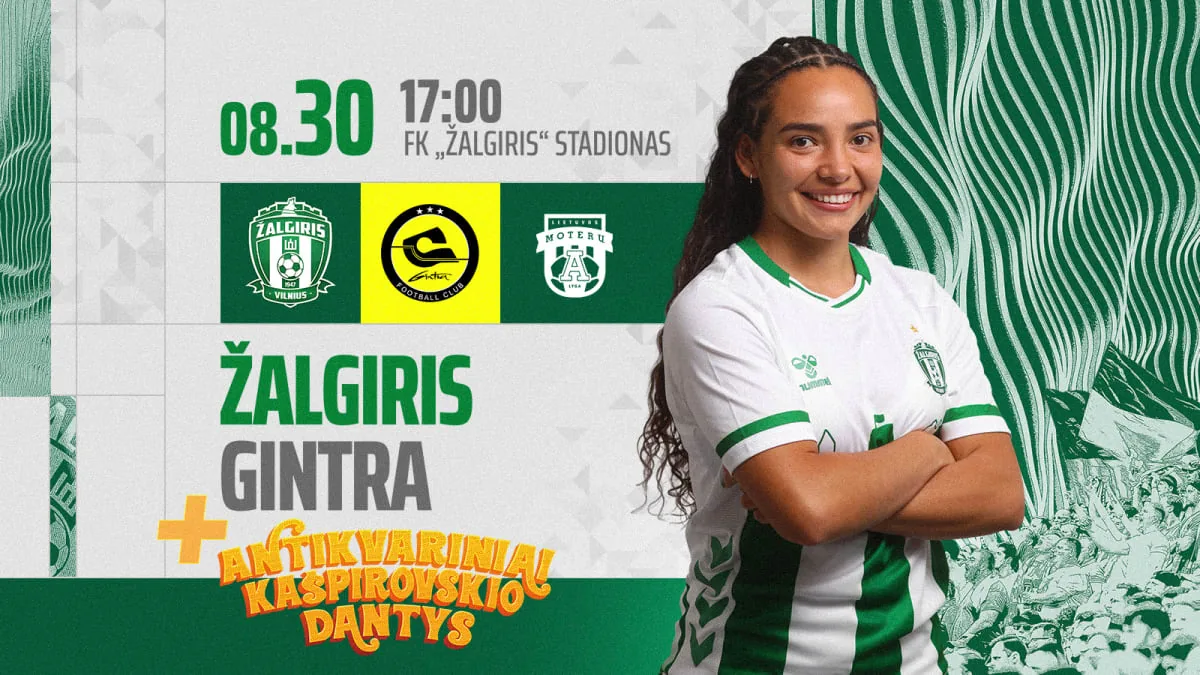 Frauen A Lyga Spiel: FK Žalgiris gegen FC Gintra, Veranstaltung in Vilnius