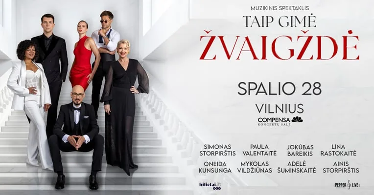 Muzikinis spektaklis ''Taip gimė žvaigždė'' | Vilnius