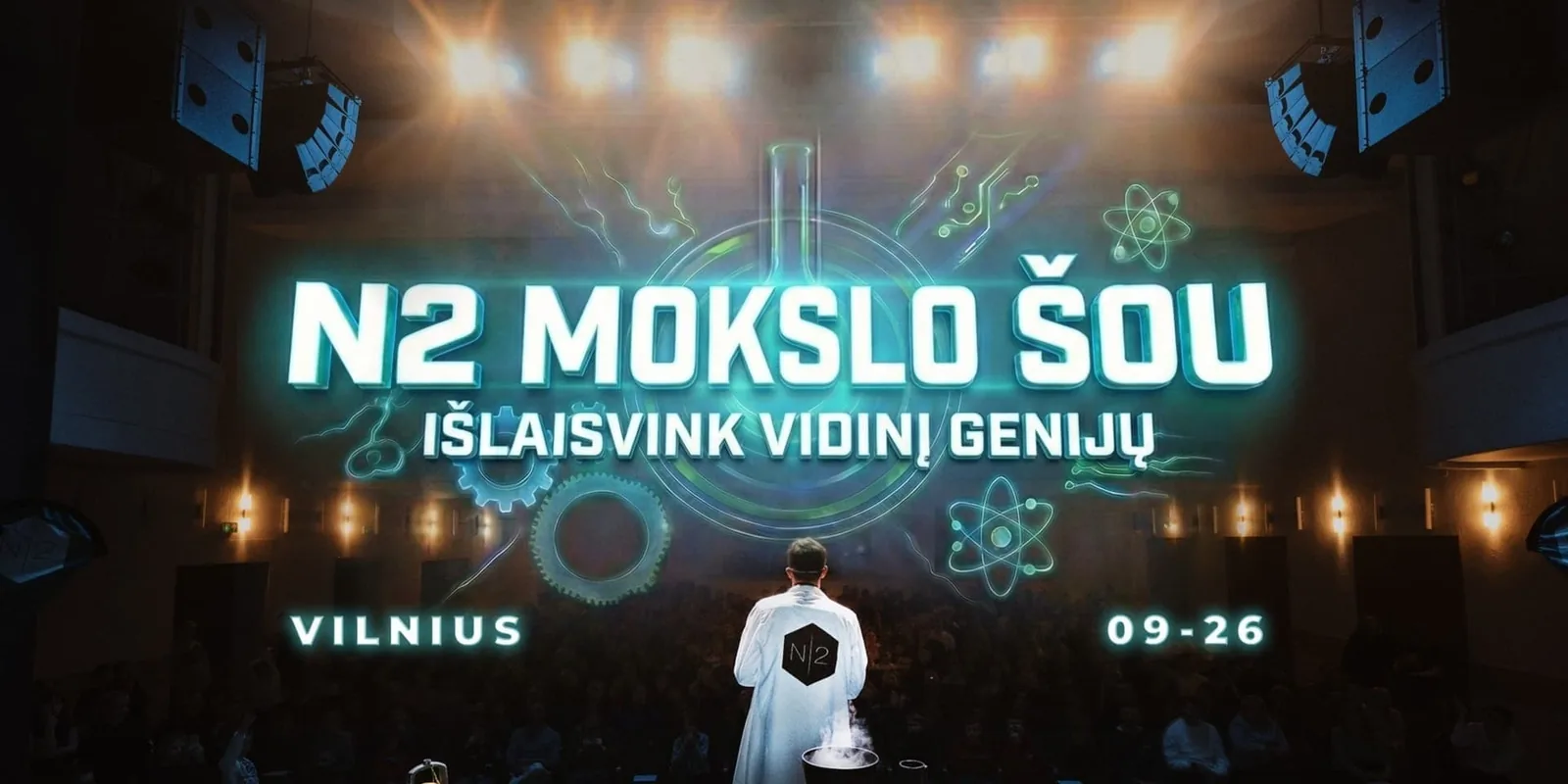 Spectacle scientifique N2 à Vilnius, événement à Vilnius