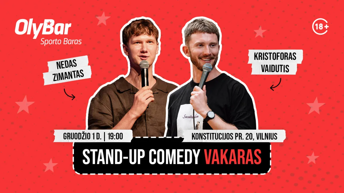 Nedo Zimanto ir Kristoforo Vaidučio Stand-Up Comedy Show