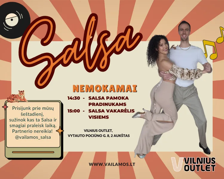 Kostenloser Salsa-Tag, Veranstaltung in Vilnius