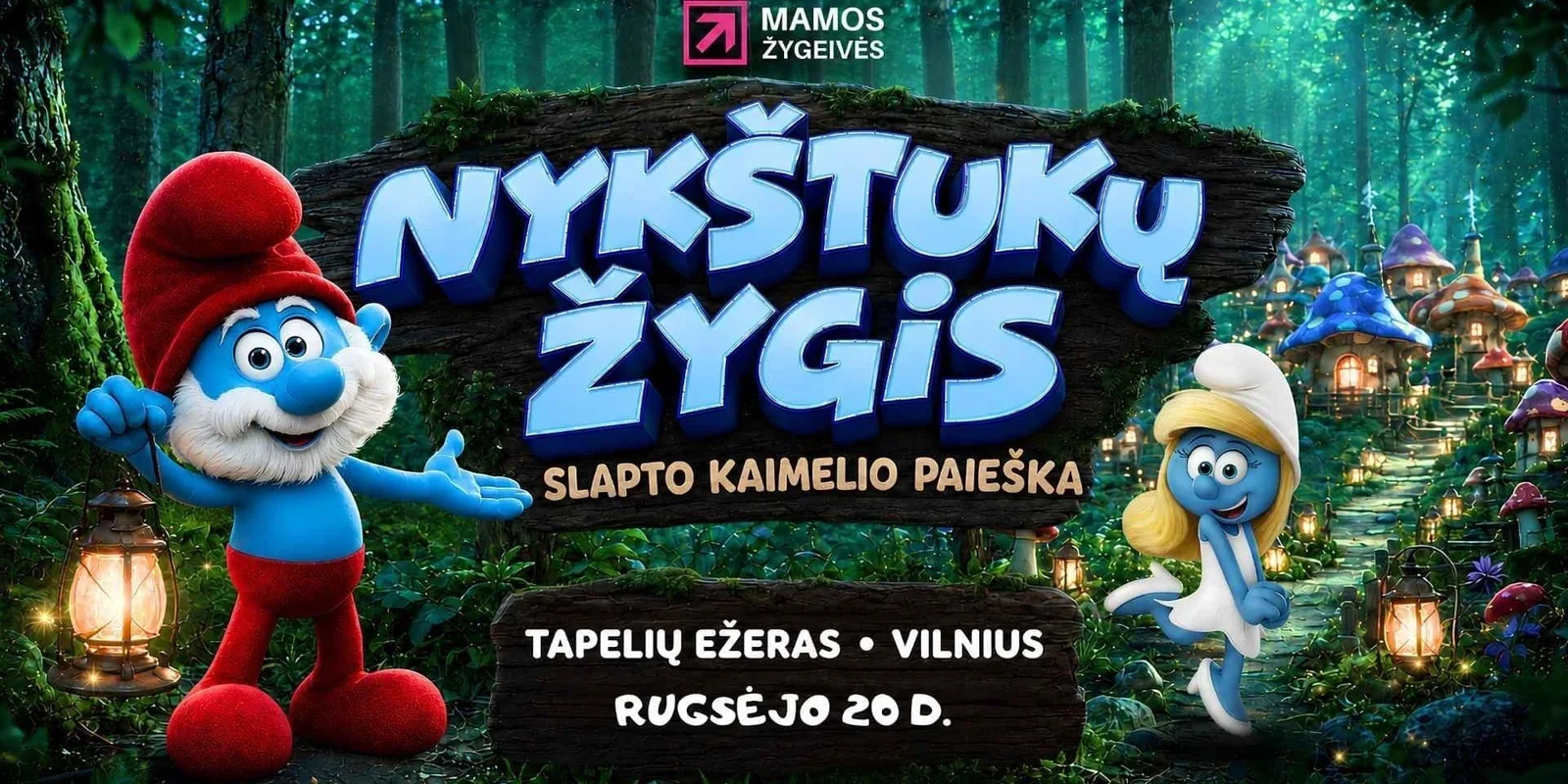 Nykštukų žygis | Vienas bilietas visai šeimai!, renginys Vilniuje