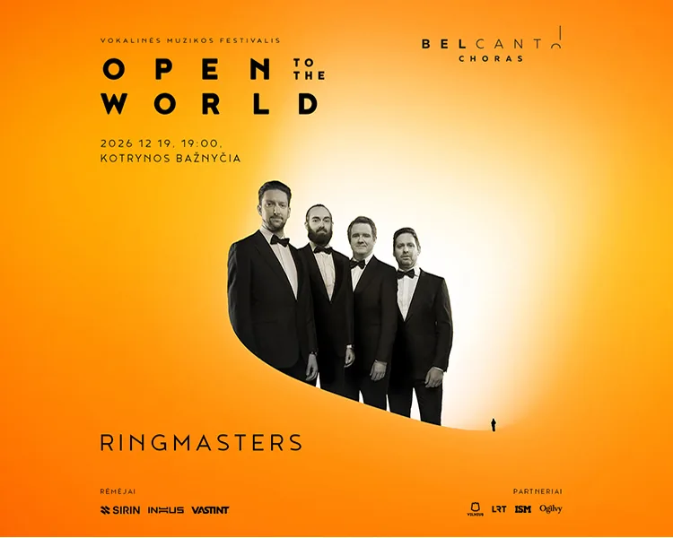 Open To The World '26 : Noël avec les Ringmasters, événement à Vilnius