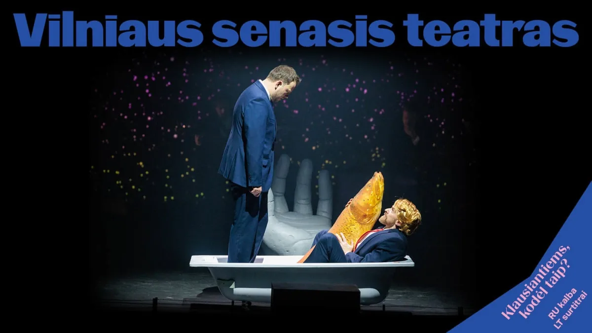 D'apres Le Marchand de Venise de Shakespeare: LA MARCHANDE DE VENISE (Mise en scene: Agnius Jankevičius), événement à Vilnius