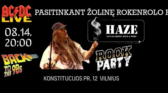 ROCK 'N' ROLL ZU MARIÄ HIMMELFAHRT / HAZE PUB, Veranstaltung in Vilnius