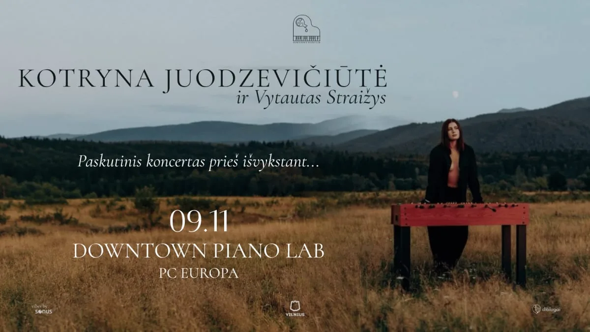 Dernier concert avant le départ | KOTRYNA JUODZEVIČIŪTĖ et Vytautas Straižys, événement à Vilnius