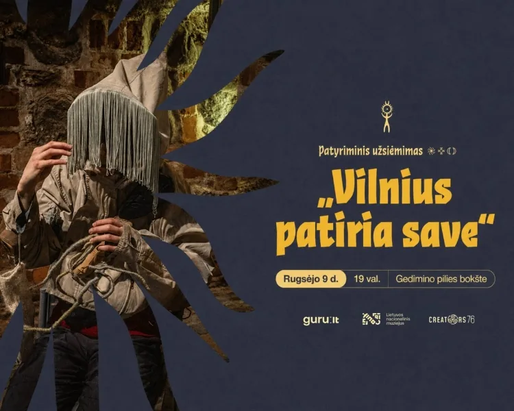 Erlebnisworkshop „Vilnius erlebt sich selbst“ | ŠVENTARAGIS, Veranstaltung in Vilnius