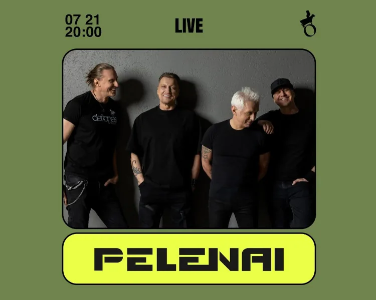Pelenai (Cendres) – Concert à la Vasaros Terasa, événement à Vilnius
