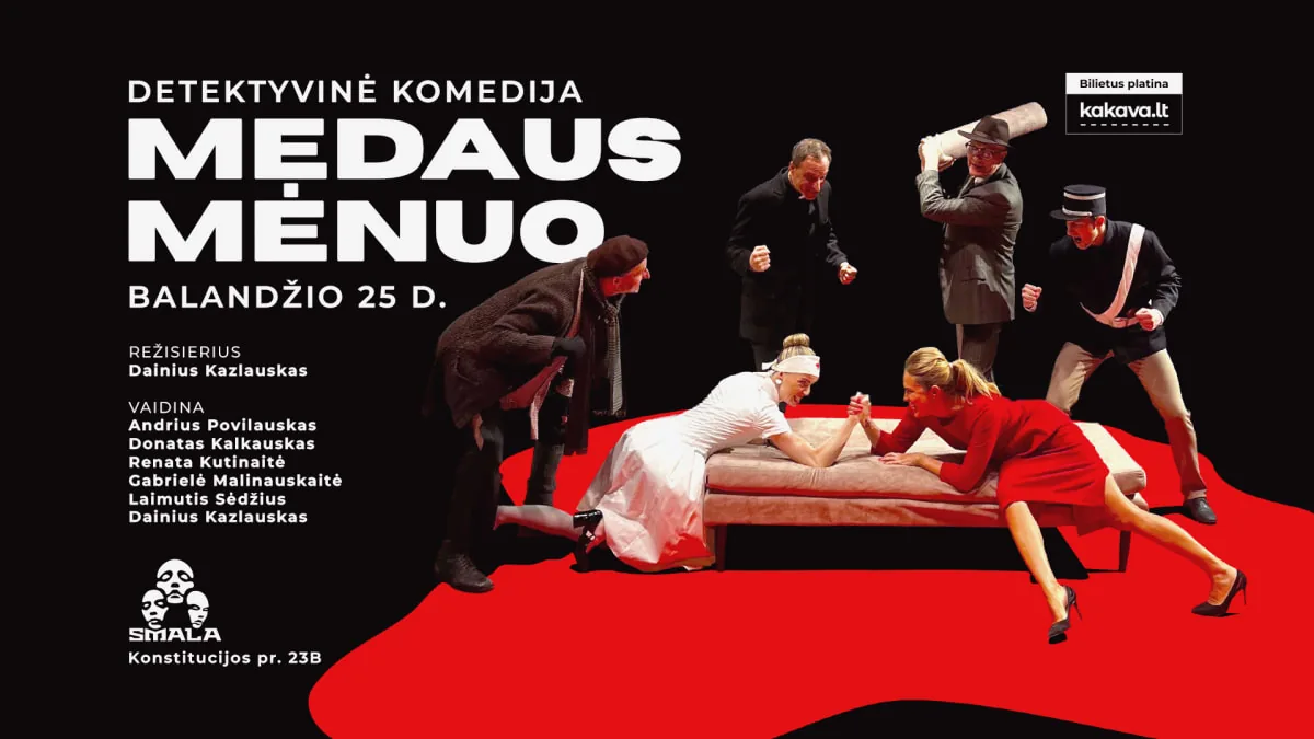 Comédie policière française - Lune de miel, événement à Vilnius