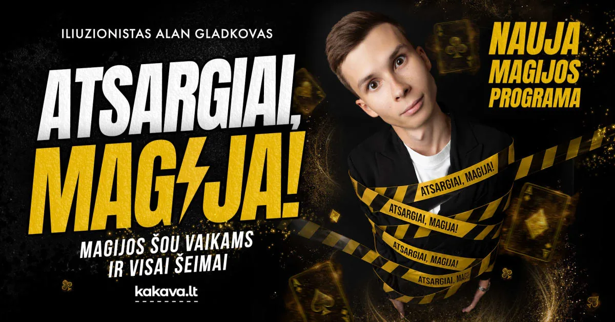 PREMIÈRE : Attention, Magie !, événement à Vilnius