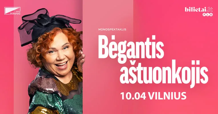 PREMJERA! Monospektaklis ''BĖGANTIS AŠTUONKOJIS'' | Vilnius
