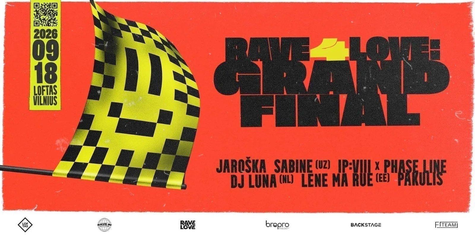 RAVE 4 LOVE : GRAND FINAL, événement à Vilnius
