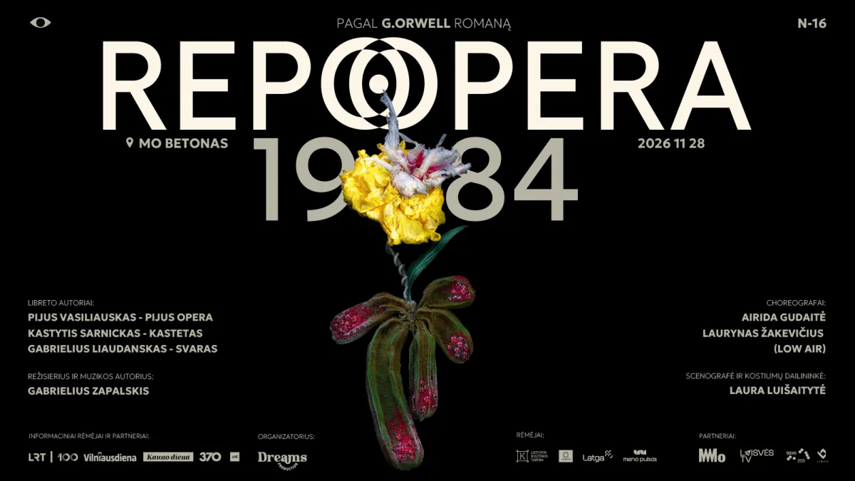 REPO OPERA d'après « 1984 » de George Orwell, événement à Vilnius