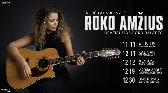 L'ère du rock : les plus belles ballades, événement à Vilnius