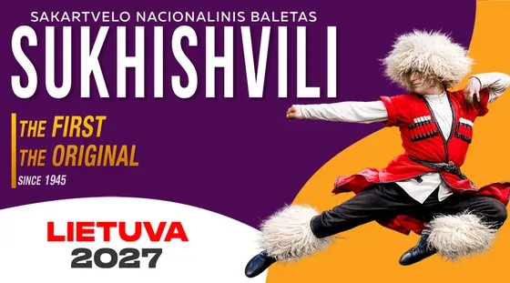 Ballet National Géorgien, événement à Vilnius