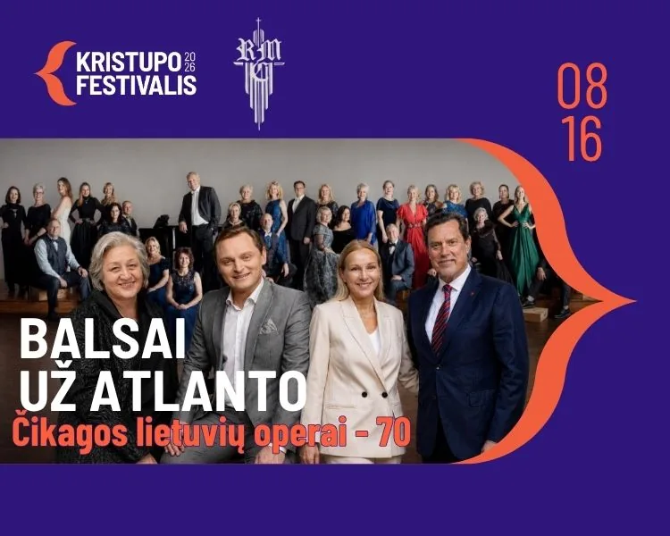 SAKRALINĖS MUZIKOS VALANDOS. BALSAI UŽ ATLANTO, renginys Vilniuje