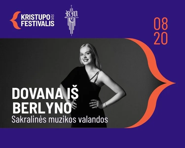HEURES DE MUSIQUE SACRÉE. UN CADEAU DE BERLIN, événement à Vilnius