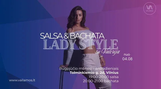 SALSA & BACHATA LADY STYLE, event in Vilnius