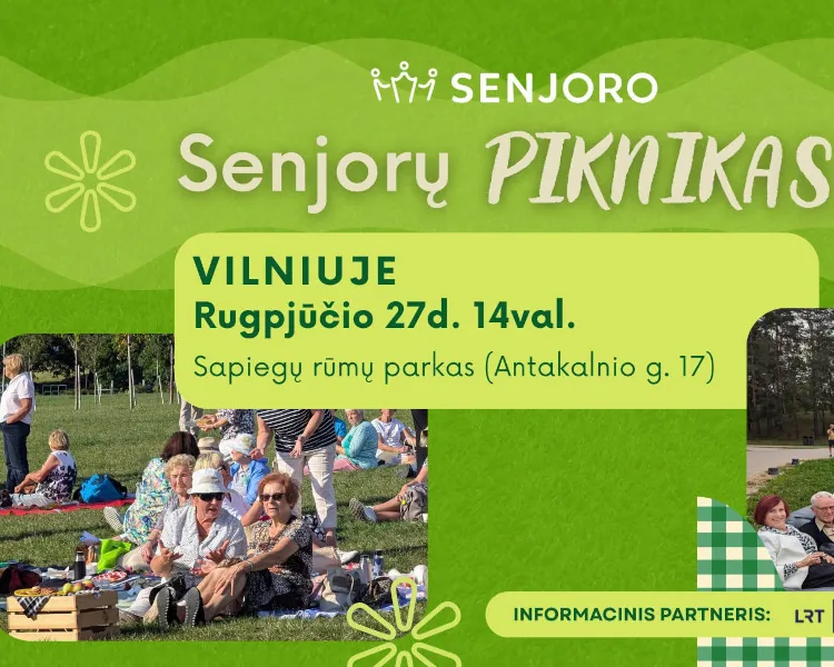 Senior's Picnic in Vilnius, event in Vilnius