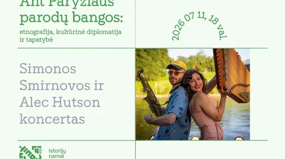 Concert de Simona Smirnova et Alec Hutson, événement à Vilnius