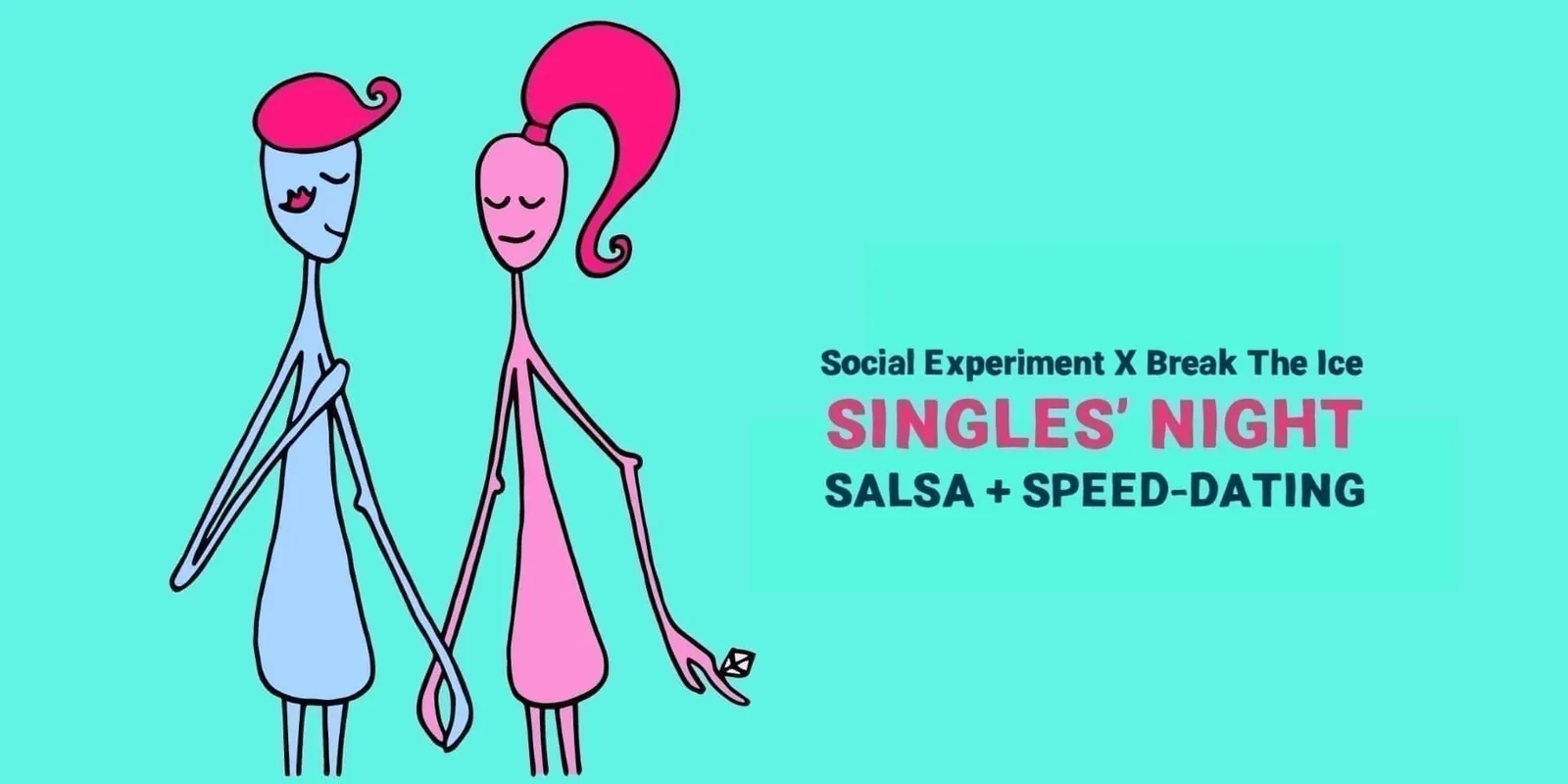WIECZÓR DLA SINGLI od Social Experiment X Break The Ice (SALSA + SPEED-DATING) | WILNO, wydarzenie w Wilnie