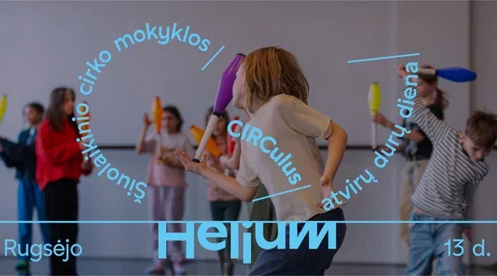 Journée Portes Ouvertes de l'école de cirque contemporain CIRCulus, événement à Vilnius
