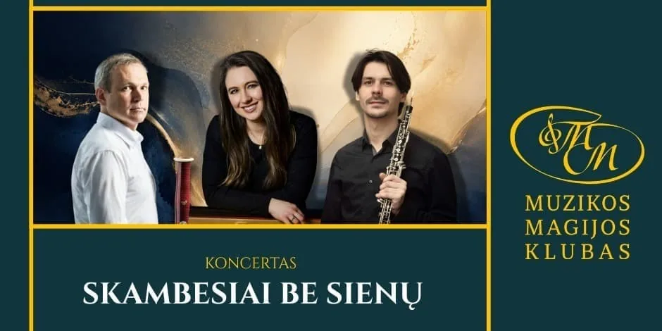 Sonorités sans frontières | A. Puplauskis, U. Dičiūnas, A. Bramo, événement à Vilnius