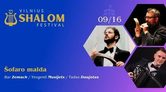 La Prière du Shofar | Vilnius Shalom Festival 2026, événement à Vilnius