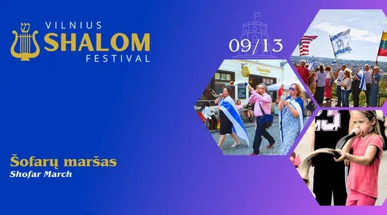 Marche des Chofars | Vilnius Shalom Festival 2026, événement à Vilnius