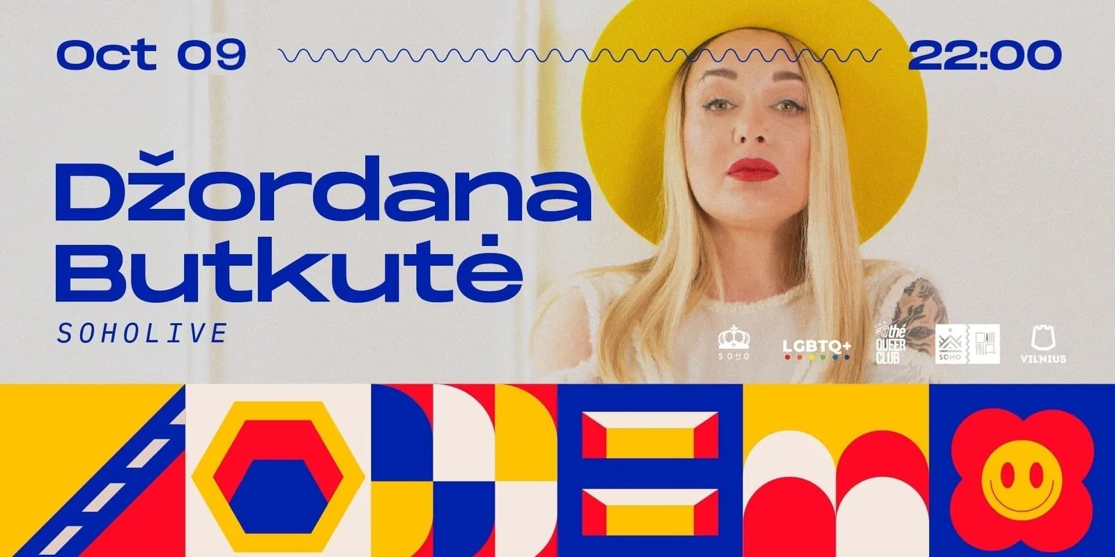 SOHO LIVE – Džordana Butkutė, événement à Vilnius