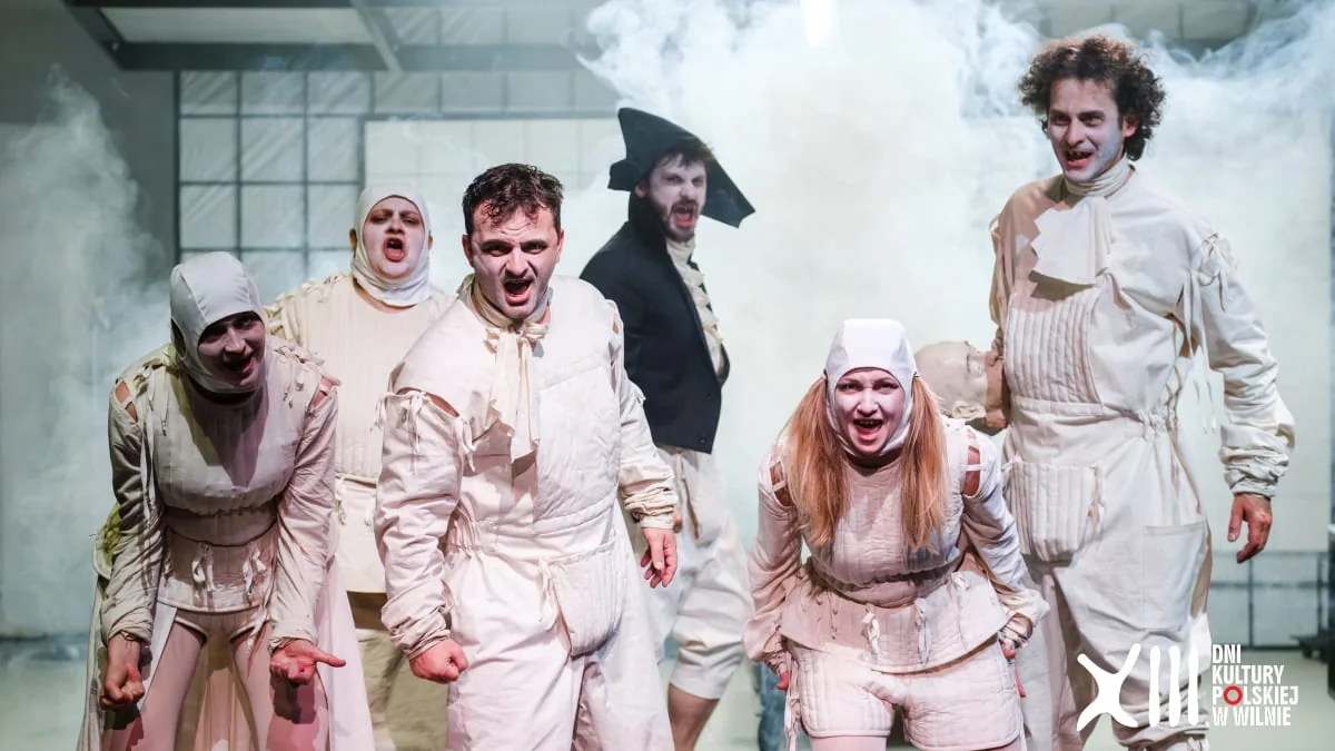 СПЕКТАКЛЬ «МУКИ И СМЕРТЬ МАРАТА» (Męczeństwo i śmierć Marata) ТЕАТР «GROTESKA»
