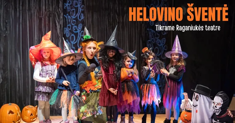 Spektaklis vaikams + Helovino šventė