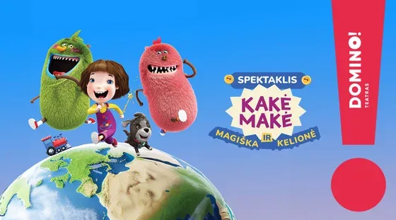 Spectacle pour enfants « Kakė Makė et le voyage magique », événement à Vilnius